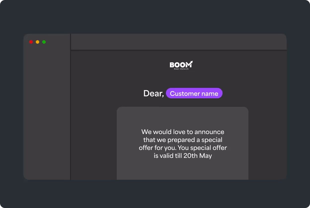 On-brand offers sent to the right guest at the right moment.