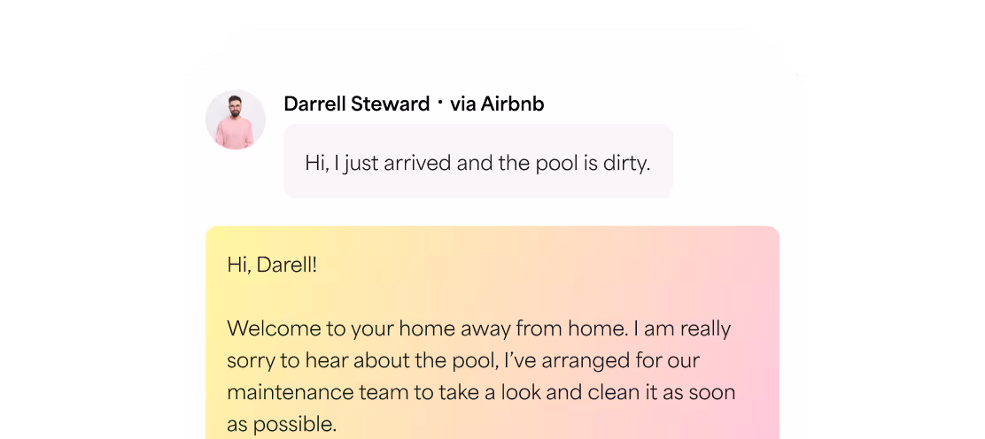 AI guest chat